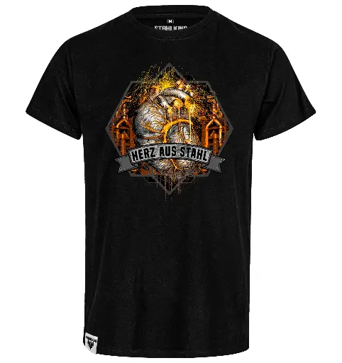 T-Shirt "Herz aus Stahl"