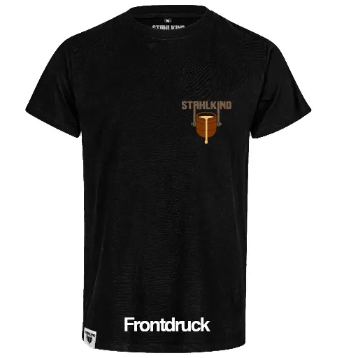 T-Shirt "Das Stahlkind" (beids. Druck)